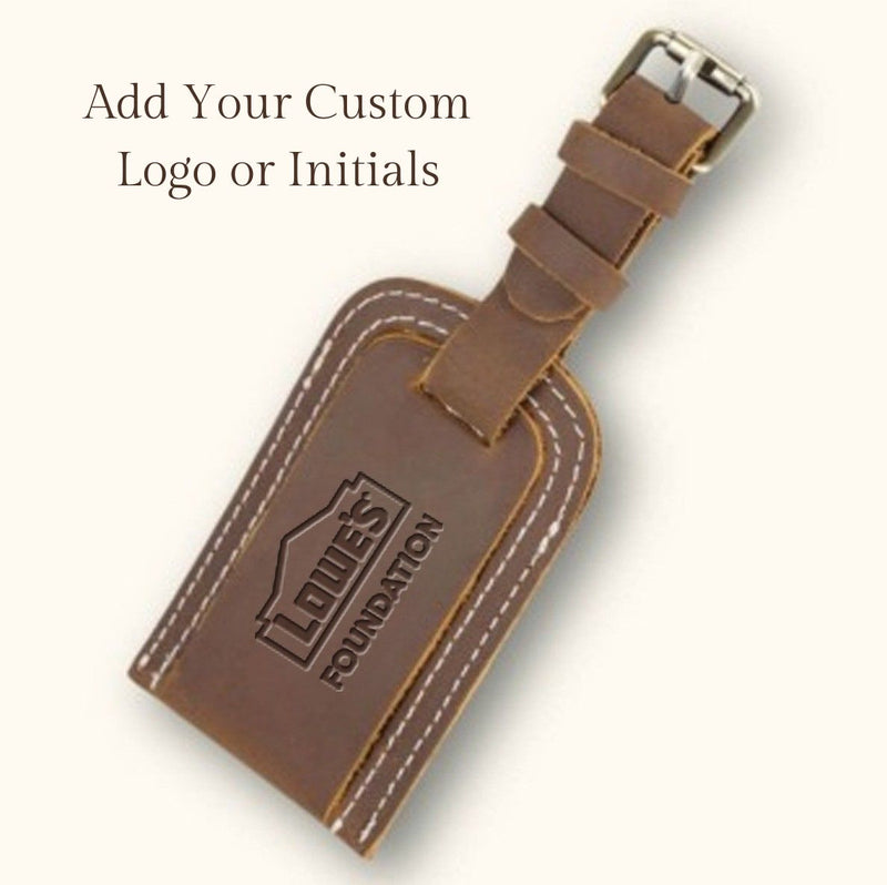 The Everyman Tag – Leather Luggage and Bag Tag