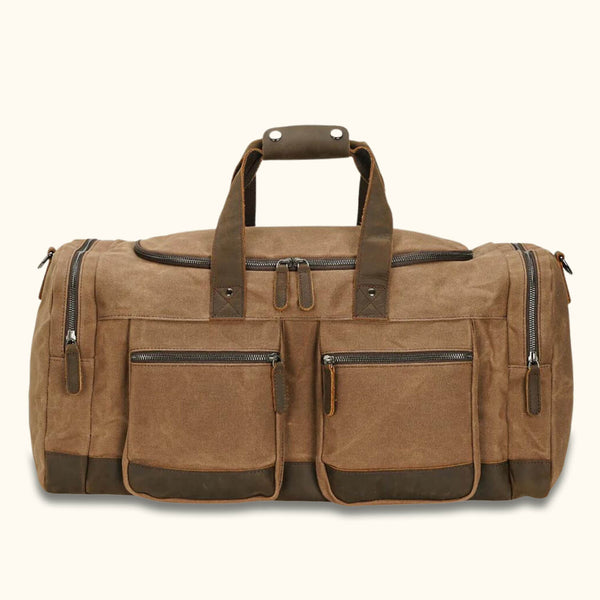 Adventure Series Explorer Canvas & Leather Briefcase