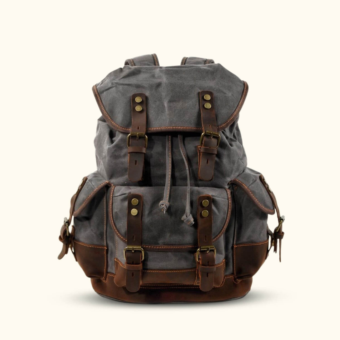 CLASSIC LEATHER BACKPACK vintage style backpack full grain leather in 3 sizes/ 5 colors popular