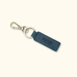 The Ranch Hand - Western Leather Keychain Back view showing the "Western Leather Goods" brand name.