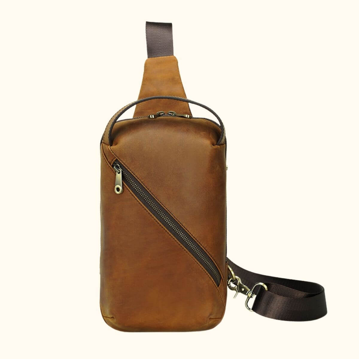 The Bourbon - Leather Sling Bag – Western Leather Goods