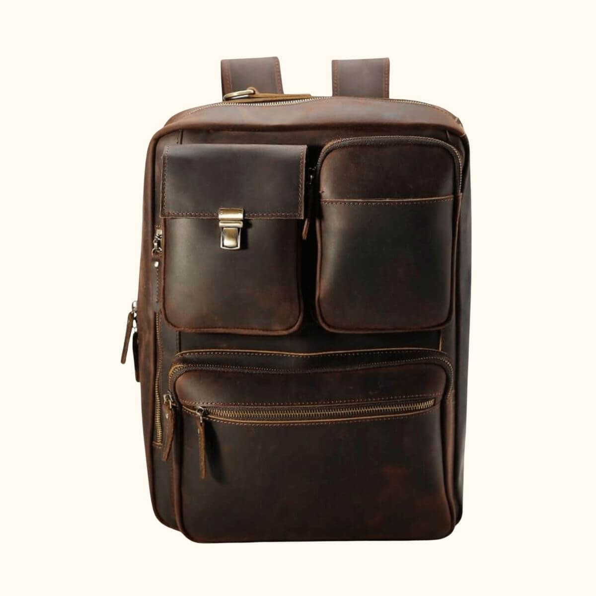 The Bucking Bronco | Leather Travel Briefcase | Western Leather Goods